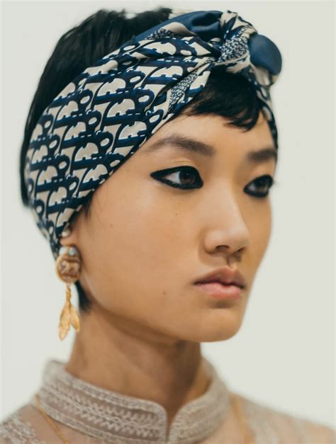 dior headscarvf|christian dior headscarf.